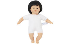 Pop zacht Aziatisch met lang haar, 30 cm, Les Pluminis