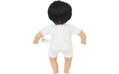 Pop zacht Aziatisch met lang haar, 30 cm, Les Pluminis