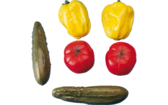 Groentenset B paprika,tomaat,komkommer