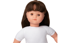 Pop meisje Oriëntaal met haar, 45 cm, Les Pluminis