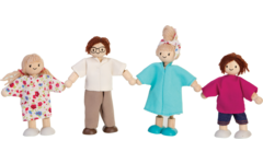 Moderne Poppenfamilie