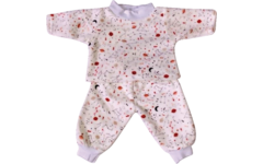 Poppenkleertjes Pyjama sterrenbeelden, 2 delig 40 cm
