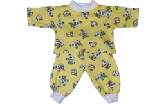 Poppenkleertjes Pyjama dino's, 2 delig 40 cm