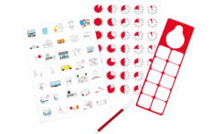 Time Timer pictogramset, magnetisch