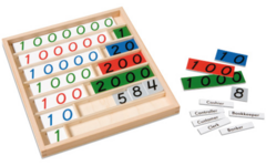 Bankspel in kist