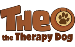 Theo the Therapy Dog, 1 pluche hond