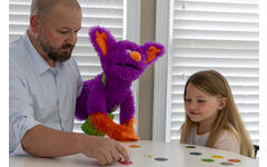 Emotie Edgar, pop 51 cm met 12 emotie fiches