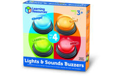 Zoemers met licht en geluid (set van 4)