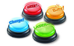Zoemers met licht en geluid (set van 4)