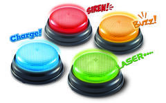 Zoemers met licht en geluid (set van 4)
