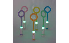 Metaaldetectoren en vergrootglas, 6 stuks