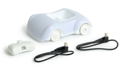 Auto's, lichtgevens, set van 4 stuks