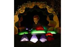 Juwelen lichtgevend, groot, 3 vormen, bundel van 9 stuks