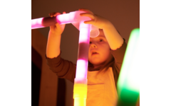 Lichtgevende Gloed Cilinders connectoren