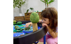 Tuff tray | Interactieve kleine wereld boslandschap