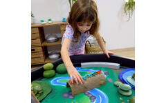 Tuff tray | Interactieve kleine wereld boslandschap