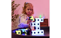 Lichtgevende kubussen, sequentie, set van 15 stuks