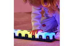 Lichtgevende kubussen, sequentie, set van 15 stuks