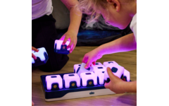 Lichtgevende kubussen, sequentie, set van 15 stuks