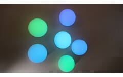 Tap & Glow lichtgevende siliconen wandlampjes, set van 6 stuks