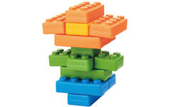 Bouwset - Brikkies - set van 45 assorti