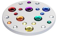 Juwelenspinner grijs