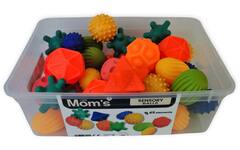 Mom's Care sensorisch speelgoed ballen set - 45 stuks - educatief