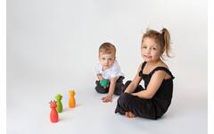 Mom's Care sensorisch speelgoed zachte gereedschappen pastel kleuren