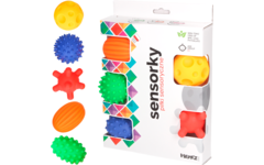 Mom's Care sensorisch speelgoed sensorische ballen set 5 stuks baby