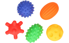 Mom's Care sensorisch speelgoed sensorische ballen set 5 stuks baby