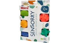 Mom's Care sensorisch speelgoed pastel ballen set - 5 stuks voor baby’s
