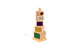Stapeltoren met glitters
