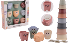 Stapelemmers Bio plastic Happy World