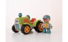 Tolo Bio tractor en boer