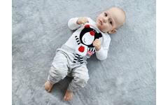 Soft baby toys - Crispy Comforter Teddy Boo Black