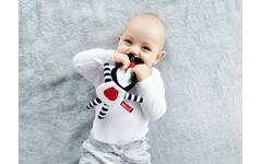 Soft baby toys - Crispy Comforter Teddy Boo Black