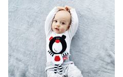 Soft baby toys - Crispy Comforter Teddy Boo Black