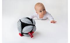 Soft baby toys - Montessori Ball with mirror White
