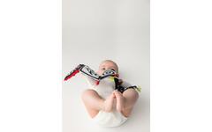 Soft baby toys - Soft book Red