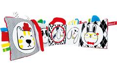 Soft baby toys - Bumper coth White & Black book