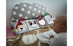 Soft baby toys - Bumper coth White & Black book