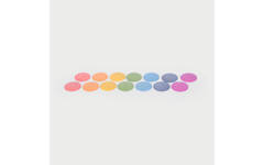 Schijven, regenboog, van hout