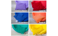 Pittenzakjes sensorisch | regenboog, 6 stuks (past bij Stapelstein)