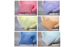 Pittenzakjes sensorisch | pastel, 6 stuks