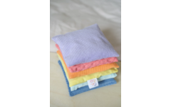Pittenzakjes sensorisch | pastel, 6 stuks