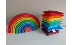 Pittenzakjes | Set van 12 kleuren (past bij Grimms)