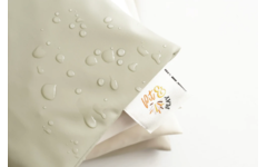 Pittenzakjes waterafstotend | Set van 4 Natural Green