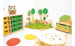 Wand decoratie bos 1, (excl. Montage)