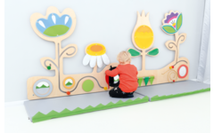 Wand decoratie lente 1, (excl. Montage)