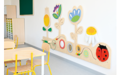 Wand decoratie lente 1, (excl. Montage)
